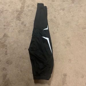 Black and white Holloway sweatpants, ladies smalls